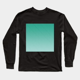 Nature Green Gradient Stripes Long Sleeve T-Shirt